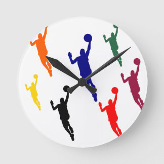 BASKETBALL ROUND CLOCK