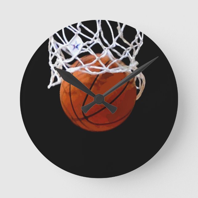 Basketball Round Clock (Front)
