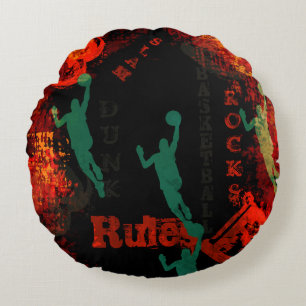 BASKETBALL      ROUND CUSHION