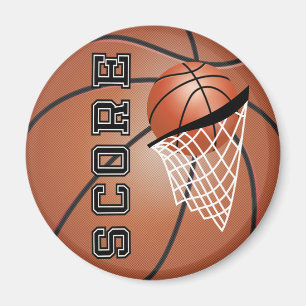 Basketball Score with a Net Magnet