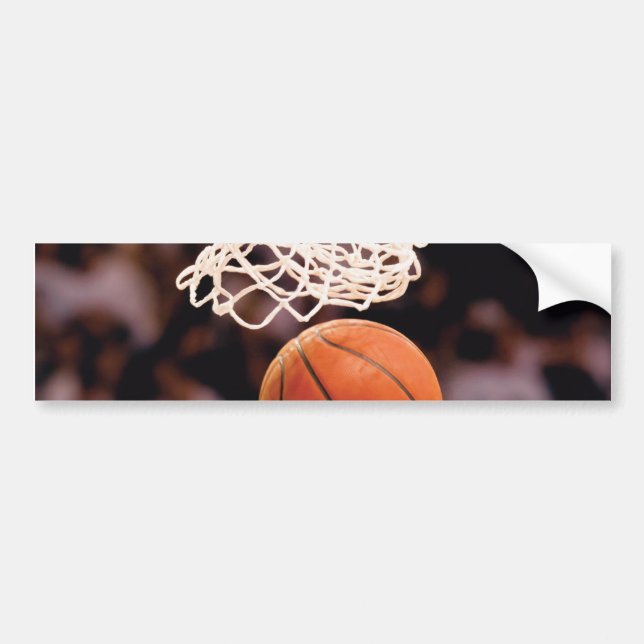 Basketball Scoring Bumper Sticker (Front)