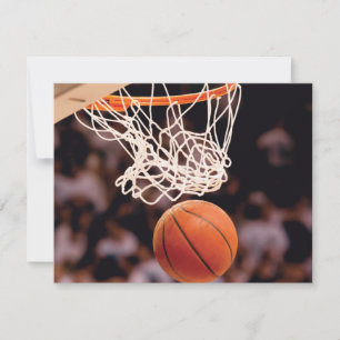 Basketball Scoring Card