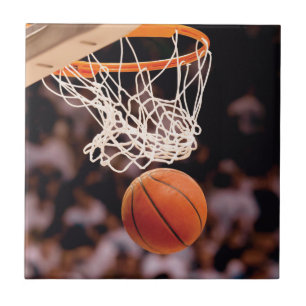 Basketball Scoring Ceramic Tile