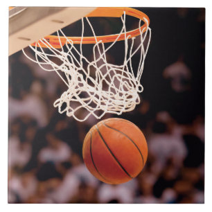Basketball Scoring Ceramic Tile