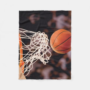 Basketball Scoring Fleece Blanket