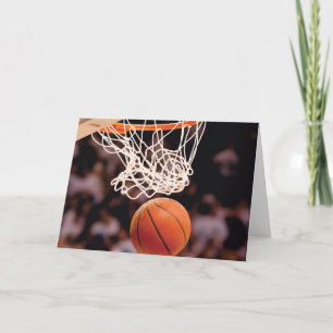 Basketball Scoring Holiday Card