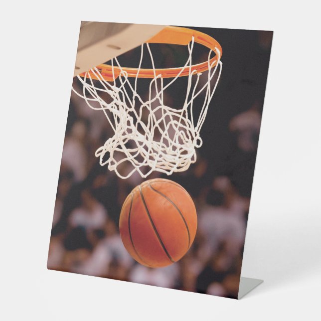 Basketball Scoring Pedestal Sign (Front)