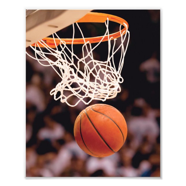Basketball Scoring Photo Print (Front)
