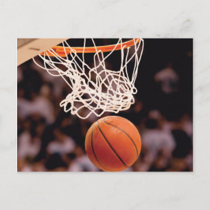 Basketball Scoring Postcard