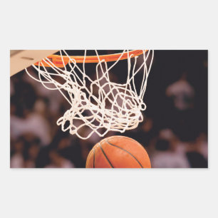 Basketball Scoring Rectangular Sticker