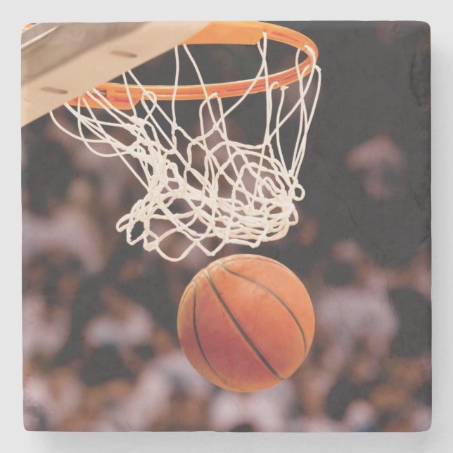 Basketball Scoring Stone Coaster (Front)