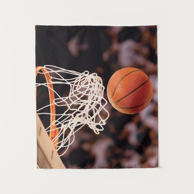 Basketball Scoring Tapestry (Front)