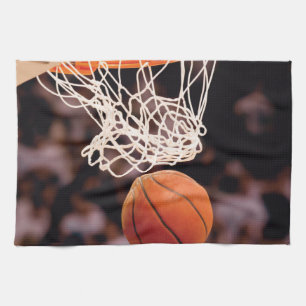 Basketball Scoring Tea Towel