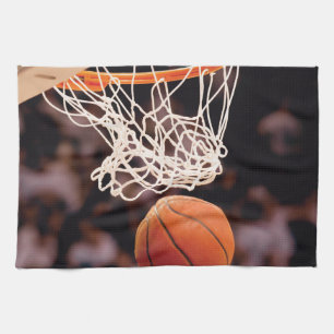 Basketball Scoring Tea Towel