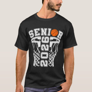 Basketball Senior 2026 Graduation Senior Basketbal T-Shirt