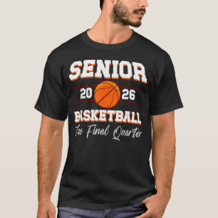 Basketball Senior 2026 Proud Senior Basketball Pla T-Shirt