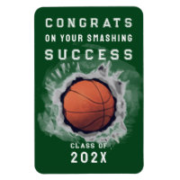 Basketball Senior Varsity Congrats Magnet