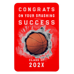 Basketball Senior Varsity Congrats Magnet