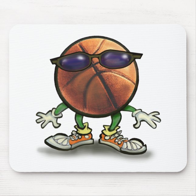 Basketball Shades Mouse Pad (Front)