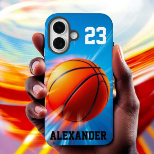 Basketball Shield iPhone 16 Case