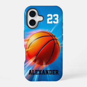 Basketball Shield iPhone 16 Case