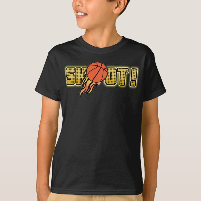 Basketball shoot T-Shirt (Front)