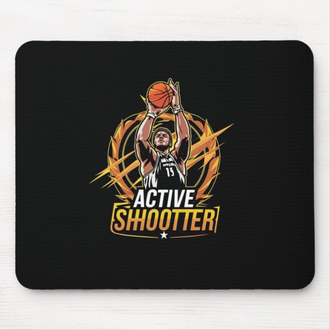 Basketball Shooter  Mouse Pad (Front)