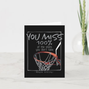 Basketball Shots - Quote Design Active Card