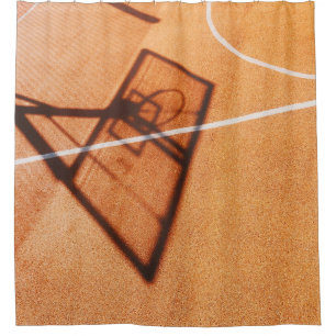 Basketball Shower Curtain