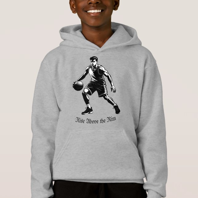 Basketball silhouette sweater (Front)