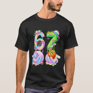 Basketball six seven 67 easter bunny funny 67 meme T-Shirt