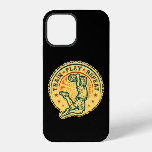 Basketball Slam Dunk Vintage Design iPhone 12 Case
