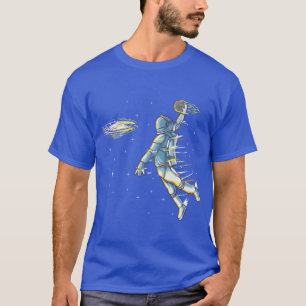 Basketball Space Astronaut Slam Dunk Jam Sports gi T-Shirt