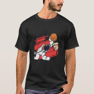basketball spaceman space T-Shirt