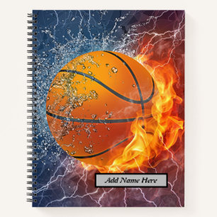 Basketball Spiral Notebook