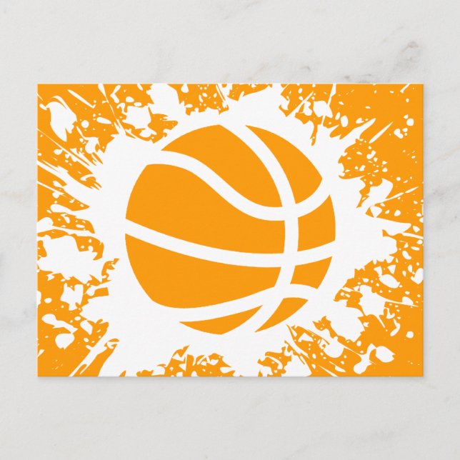 basketball splatz postcard (Front)