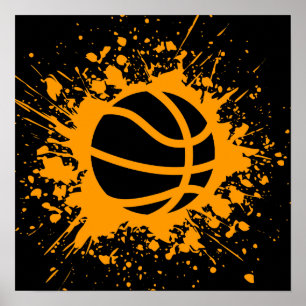 basketball splatz poster