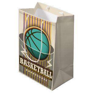 Basketball Sport Ball Game Cool Medium Gift Bag