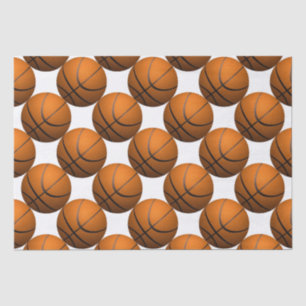 Basketball Sport Design Tissue Paper