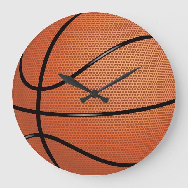 Basketball Sport Large Clock (Front)