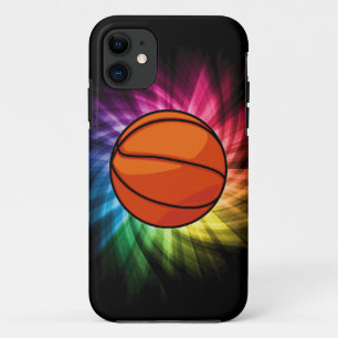 Basketball; Sport; rainbow iPhone 11 Case