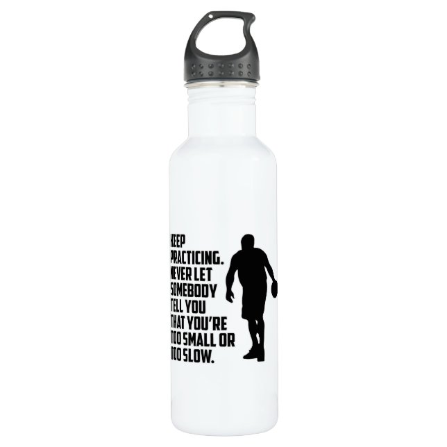 Basketball Sports Basketball Player Team Fan Gift 710 Ml Water Bottle (Front)
