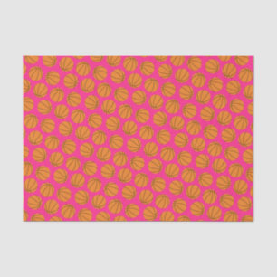 Basketball Sports Birthday Party Pink Tissue Paper