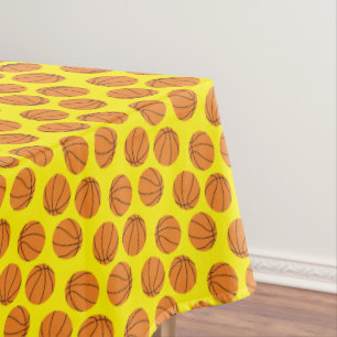 Basketball Sports Birthday Party Tablecloth