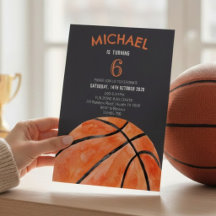 Basketball Sports Boy 10th Birthday Party