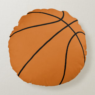 Basketball Sports Round Cushion