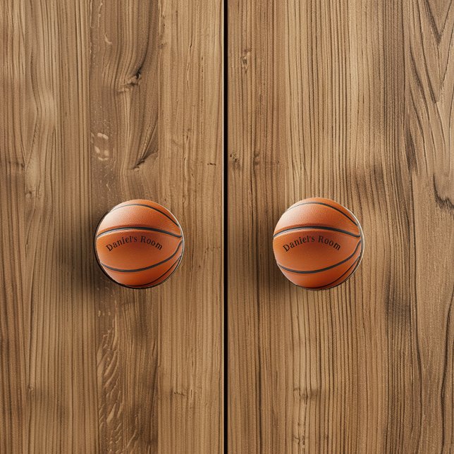 Basketball Sports Team Player Ceramic Knob (Creator Uploaded)