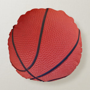 Basketball Sports Team Round Cushion