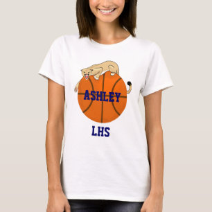 Basketball sports tee - Cougars or Pumas