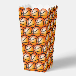 Basketball sports tiled pattern  favour box